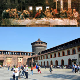 ltima Ceia & Castelo Sforza - Visitas Guiadas - Museus de Milo