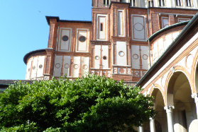 la iglesia de Santa Maria delle Grazie