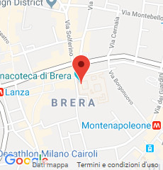 galeria brera mapa