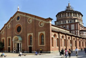 la iglesia de Santa Maria delle Grazie