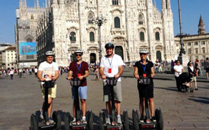 Visitas en segway por Miln con Audioguia