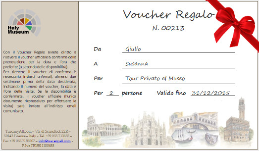 Voucher Regalo - Cenacolo, Brera, Biglietti, Tour Guidati e Privati