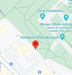 castelo sforzesco mapa